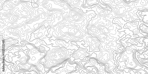 Vector geographic contour map. Background of the topographic map. Topographic map