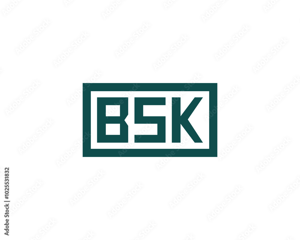 BSK logo design vector template. BSK BSK logo design vector template. BSK