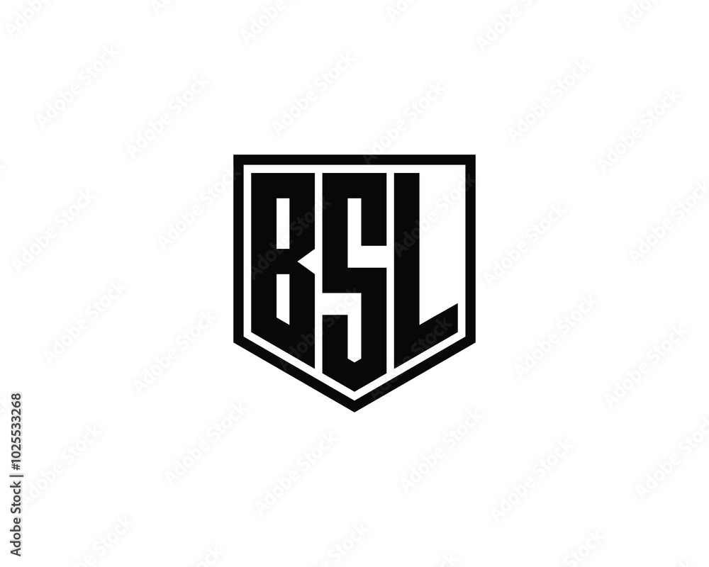 BSL logo design vector template. BSL BSL logo design vector template. BSL