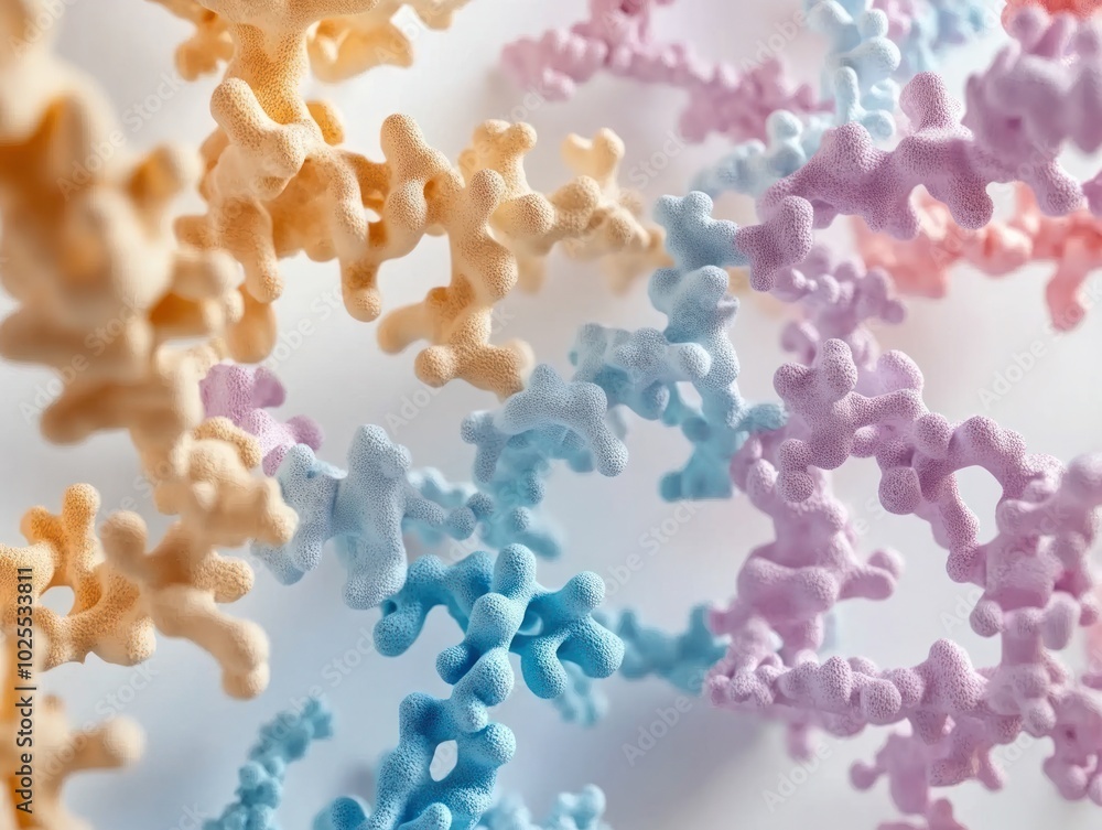 Protein structure in biopharmaceuticals, with 3D models of therapeutic proteins used in medicine, like monoclonal antibodies and insulin Protein structure in biopharmaceuticals, with 3D models of therapeutic proteins used in medicine, like monoclonal antibodies and insulin