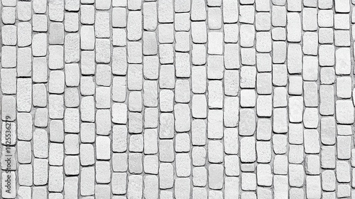 Cobblestone Floor Texture, irregular stone shapes, smooth edges, muted gray tones, versatile design, ideal for backgrounds, elegant simplicity, versatile use in digital projects