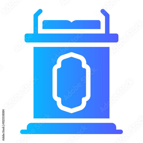 pulpit gradient icon