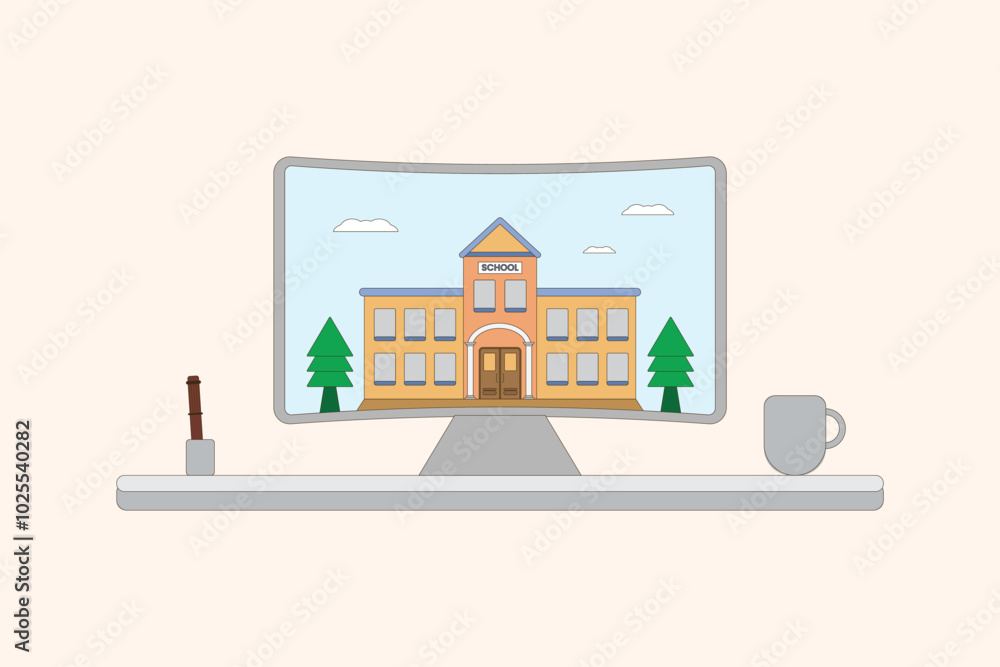 Education & Online Learning Illustration Pack Education & Online Learning Illustration Pack