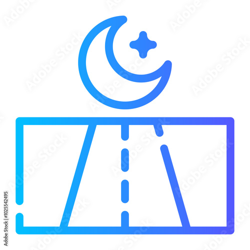 road gradient icon