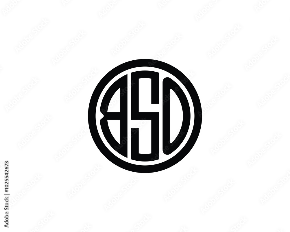 BSO logo design vector template. BSO BSO logo design vector template. BSO