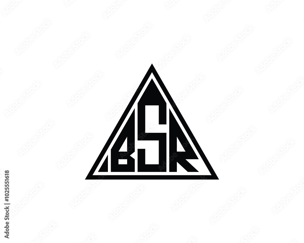 BSR logo design vector template. BSR BSR logo design vector template. BSR