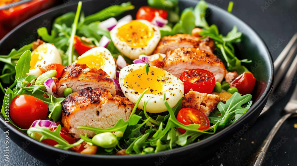 Chicken Salad with vegetables Chicken Salad with vegetables