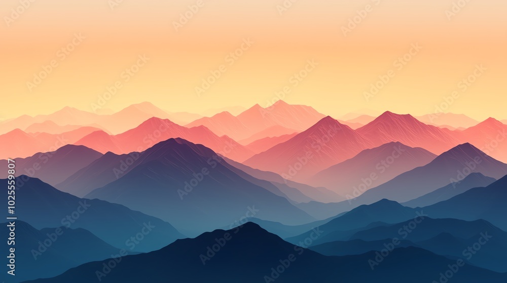 Golden mountain peaks glowing in dawn light, wide shot, mist rising from valleys, majestic and peaceful Golden mountain peaks glowing in dawn light, wide shot, mist rising from valleys, majestic and peaceful