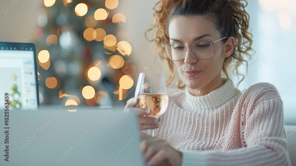 A beautiful young woman , enjoying a glass of wine while taking a selfie in a serene, candle-lit wellness center. A beautiful young woman , enjoying a glass of wine while taking a selfie in a serene, candle-lit wellness center.