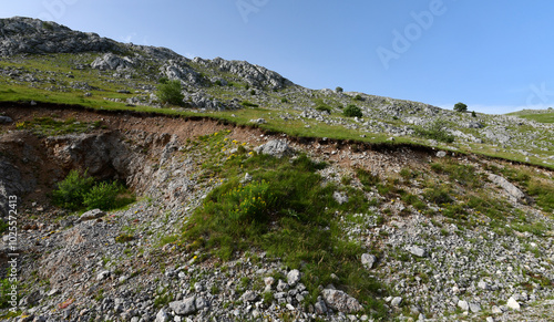 Bergsteppe in den Dinarischen Alpen, Crveni Kuk, Bosnien-Herzegowina // Mountain steppe in the Dinaric Alps, Crveni Kuk, Bosnia-Herzegovina photo