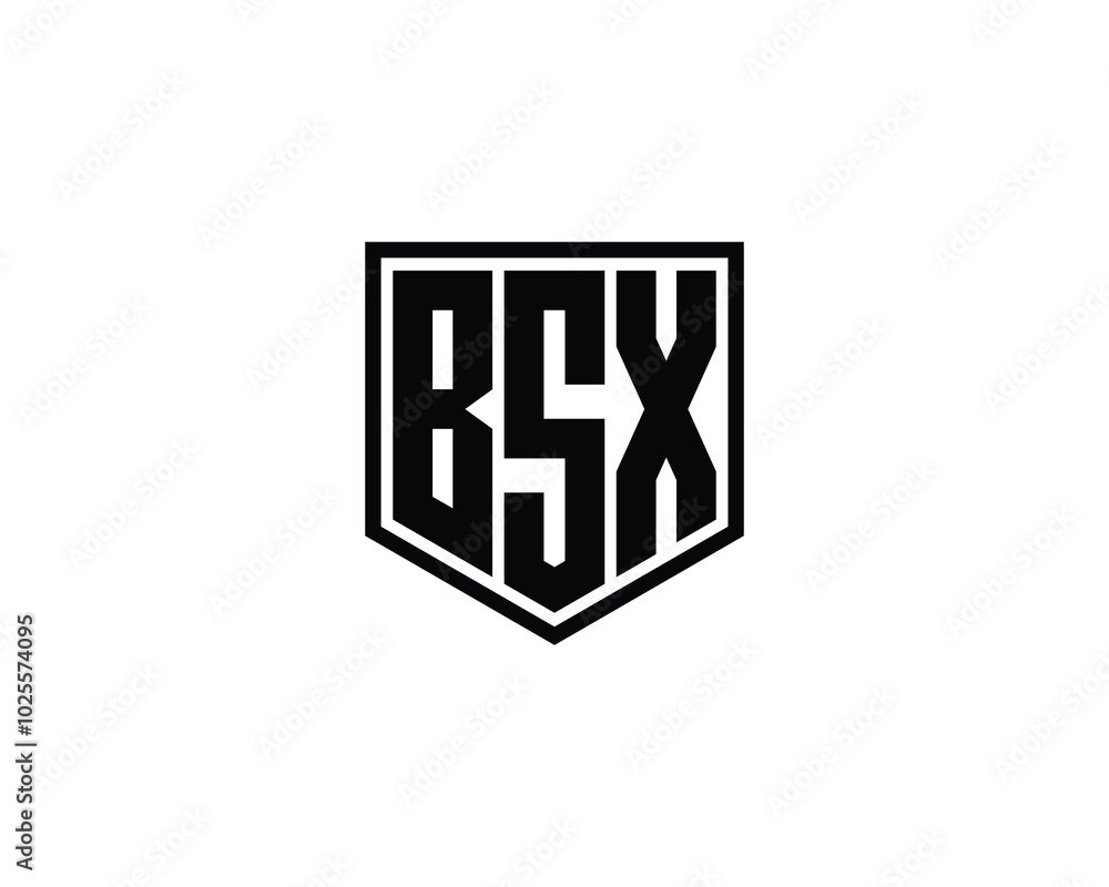 BSX logo design vector template. BSX BSX logo design vector template. BSX