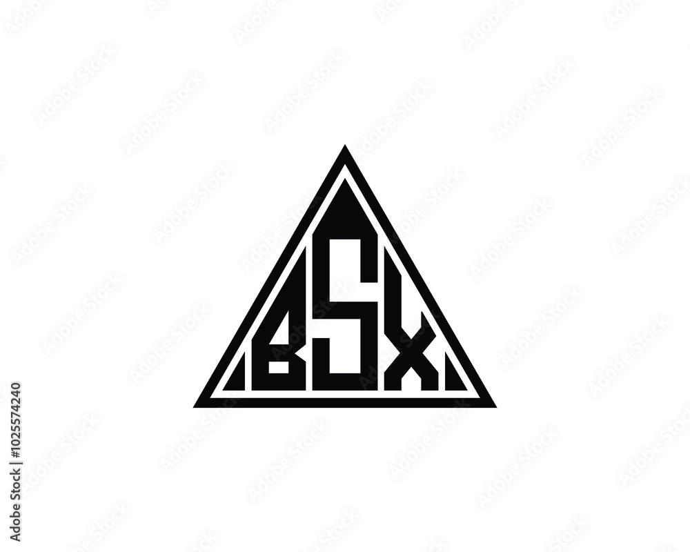 BSX logo design vector template. BSX