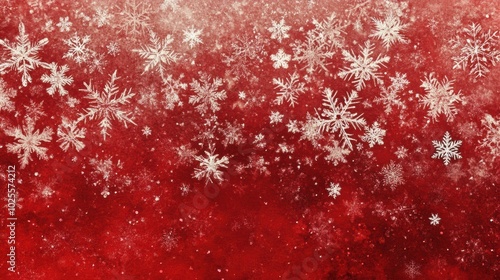 Holiday star shape snow flake pattern abstract background. Template for greeting card poster design