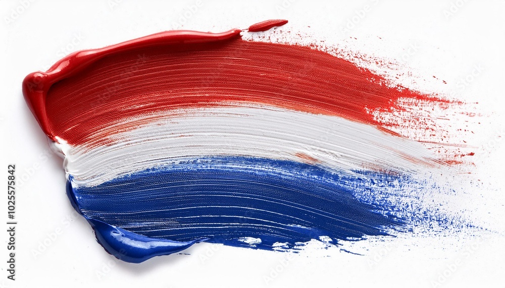 絵の具とオランダの国旗(Paint of the Netherlands flag.)
絵の具とオランダの国旗(Paint of the Netherlands flag.)