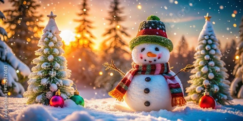 Festive Christmas Snowman Images for Holiday Cheer and Winter Decorations in Beautiful Snowy Landscapes