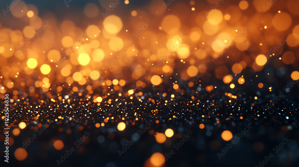 A mesmerizing abstract background featuring golden sparkles and shimmering lights, creating a magical atmosphere. A mesmerizing abstract background featuring golden sparkles and shimmering lights, creating a magical atmosphere.