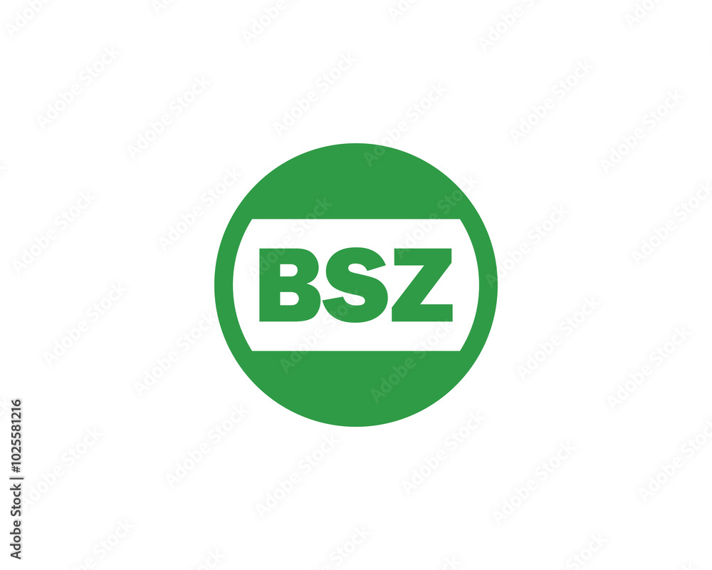 BSZ logo design vector template. BSZ BSZ logo design vector template. BSZ