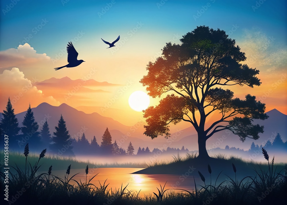Gentle Sounds of Nature: Serene Bird Calls Creating a Peaceful Atmosphere in the Wilderness Gentle Sounds of Nature: Serene Bird Calls Creating a Peaceful Atmosphere in the Wilderness