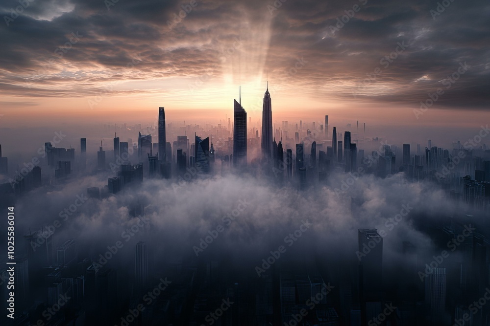 Fototapeta premium High-rise building or building architecture