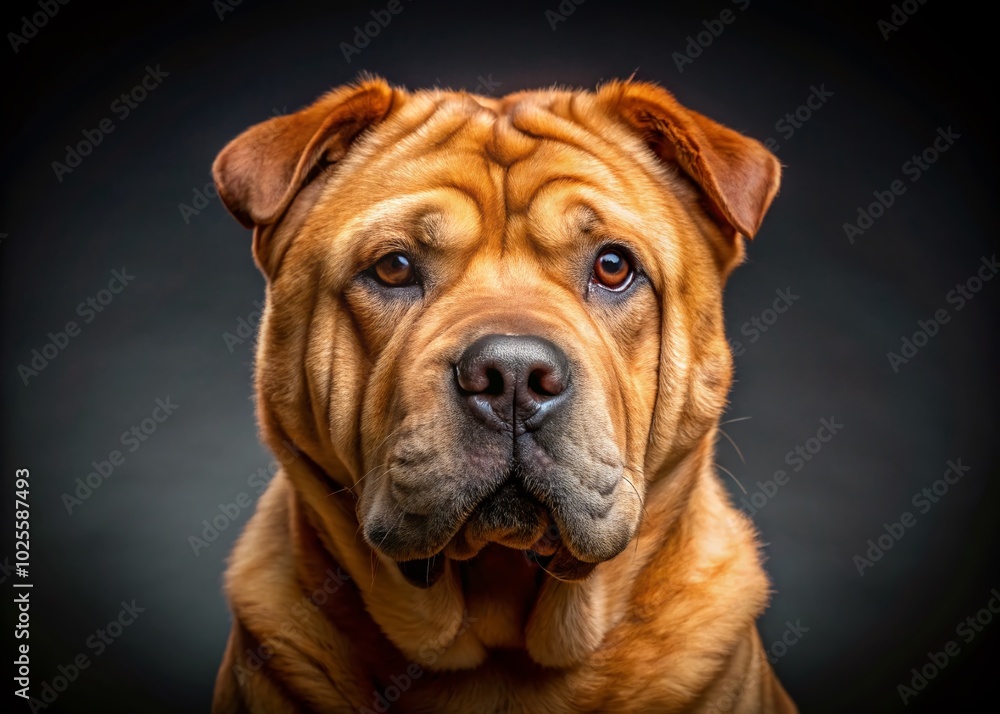 Golden Pei Dog: Unique Breed with Wrinkled Face and Playful Personality, Perfect Companion for Families and Individuals Golden Pei Dog: Unique Breed with Wrinkled Face and Playful Personality, Perfect Companion for Families and Individuals