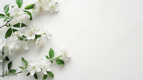 Simple and Beautiful Design on White Background - an appealing and charming visual. The simple yet captivating design on a pristine white background creates an enchanting and aesthetic scene.