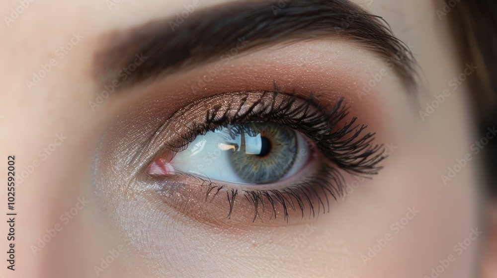 Natural Smokey Eye Look with Clean Lashes Natural Smokey Eye Look with Clean Lashes