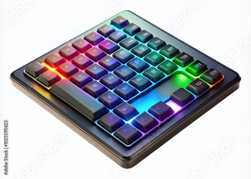 High-Quality Numpad for Efficient Data Entry and Gaming - Ergonomic Design, Wireless Connectivity, and Backlit Keys