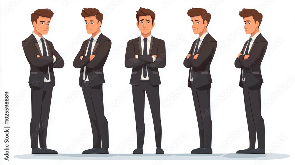 Single point of contact and SPOC concept. Management of project. Handsome man manager of project. Outsourcing and consulting. Modern character design. Single point of contact and SPOC concept. Management of project. Handsome man manager of project. Outsourcing and consulting. Modern character design.