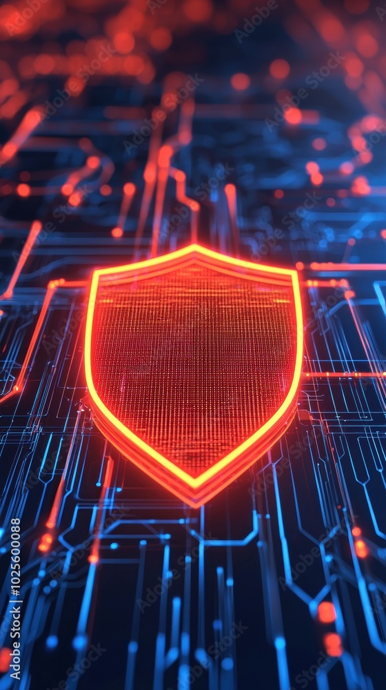 Illustrate a scene depicting virtual security protocols as shimmering shields surrounding the internet backbone Illustrate a scene depicting virtual security protocols as shimmering shields surrounding the internet backbone