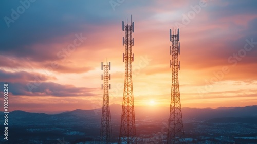 Generate a birds eye view of 5G network cybersecurity in action