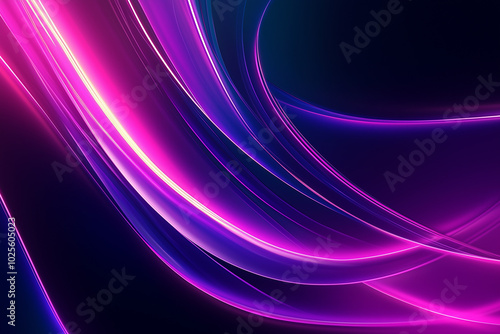 Vibrant Neon Waves