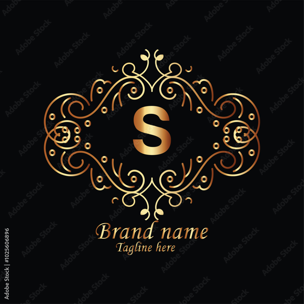 creative initial s latter logo design with modern business vector template, luxury s latter logo , creative isolate s monogram latter logo , crow logo , royal logo with golden color and new design creative initial s latter logo design with modern business vector template, luxury s latter logo , creative isolate s monogram latter logo , crow logo , royal logo with golden color and new design