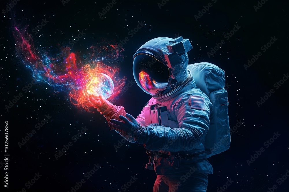 astronaut in space astronaut in space