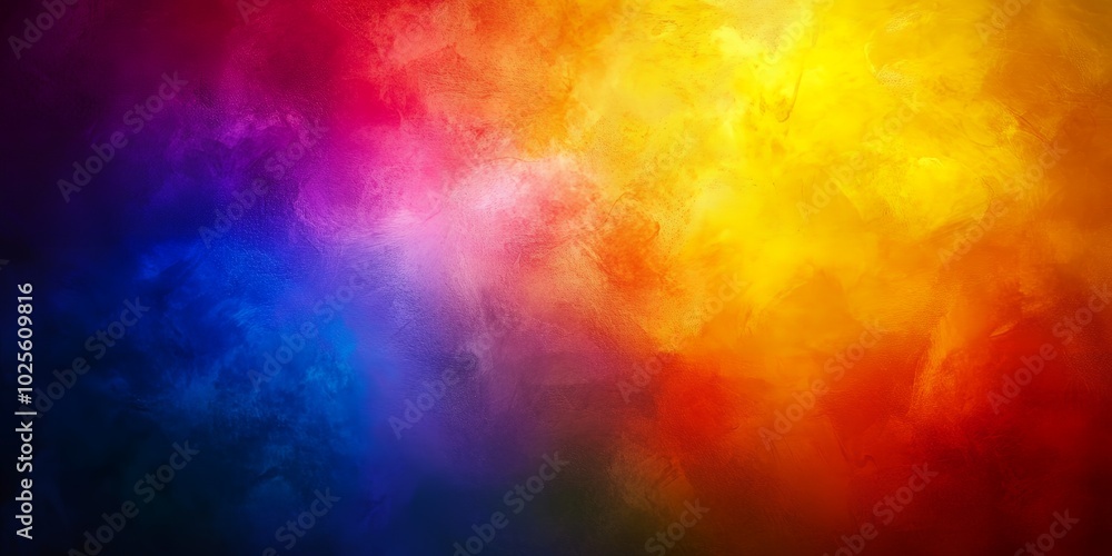 Abstract background with vibrant colors. A blend of blue, purple, red, and yellow creates a dynamic and energetic feeling. Abstract background with vibrant colors. A blend of blue, purple, red, and yellow creates a dynamic and energetic feeling.