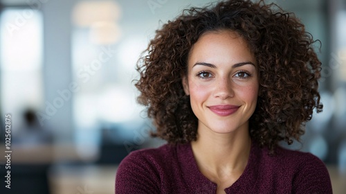 Joyful Connection: Teacher and Student Smiling in Bright Studio during Learning Session