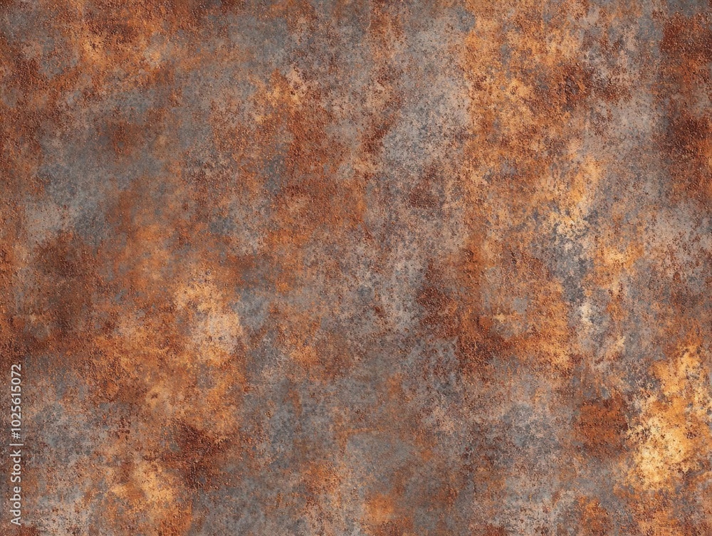 Rusty Metal Texture: Seamless, High-Resolution Background Image