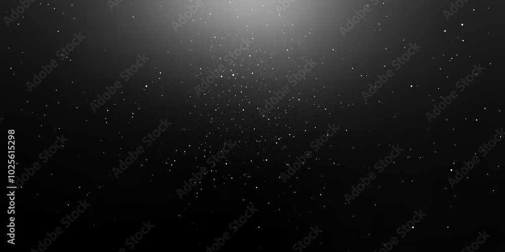 Abstract background with a gradient of black to white featuring white specks. Abstract background with a gradient of black to white featuring white specks.