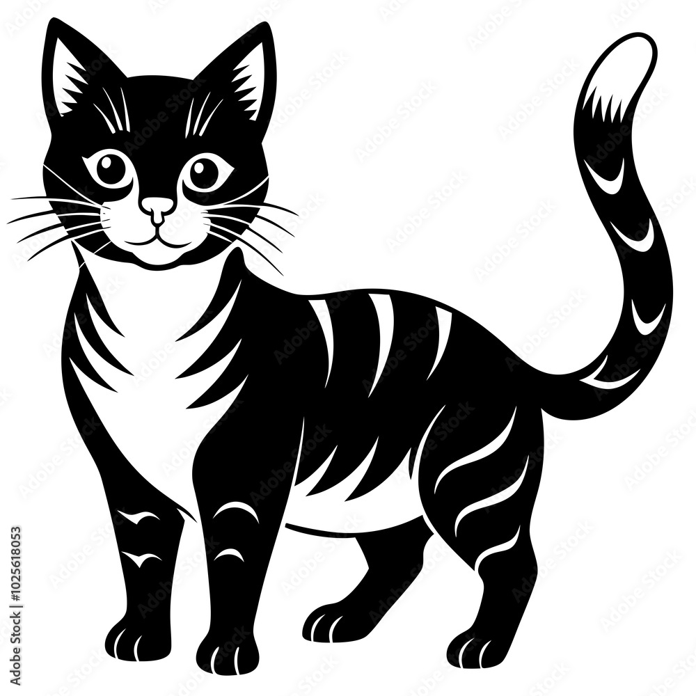 black and white cat black and white cat