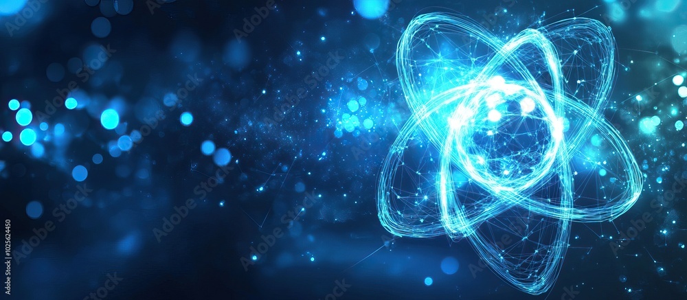 Abstract Atom Illustration Abstract Atom Illustration
