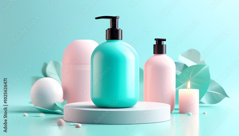 Elegant bath products including soaps and candles Elegant bath products including soaps and candles