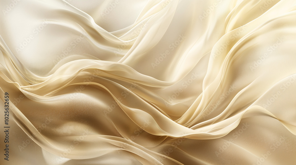 Obraz premium cream fabric background