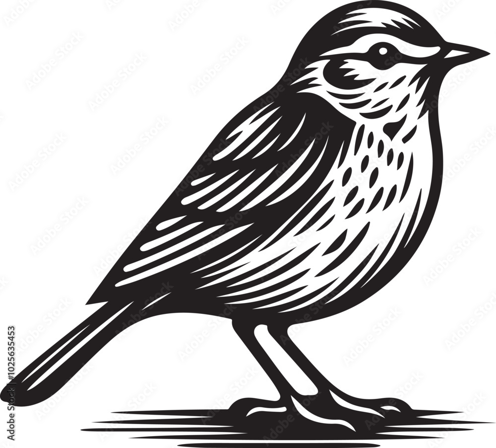 illustration of a creative bird illustration of a creative bird