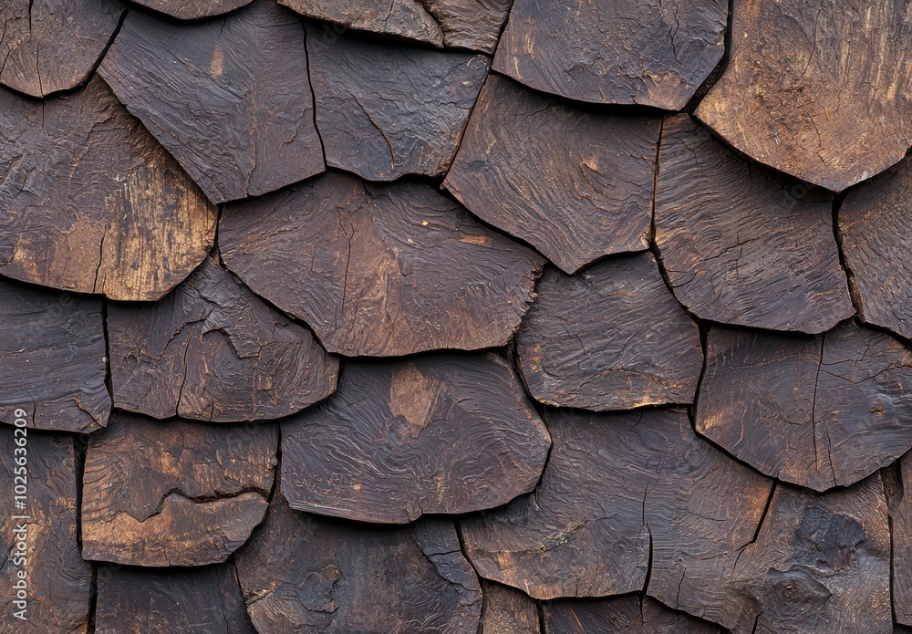 Weathered wooden planks texture background