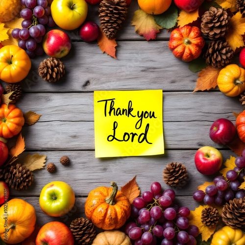 Thank You Lord Fall Harvest