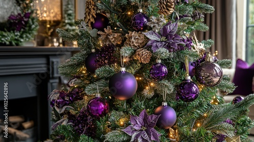 The Purple Christmas Tree