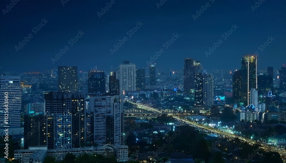 The skyline beckons with promises of adventure. The skyline beckons with promises of adventure.