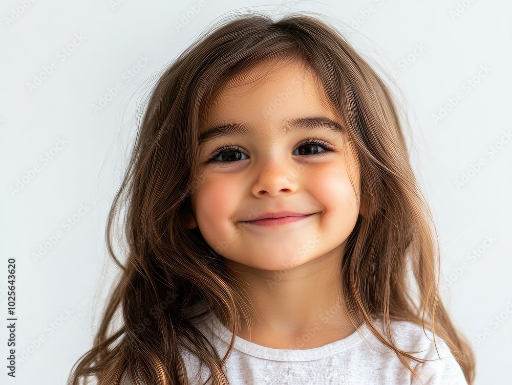 portrait of a little girl portrait of a little girl