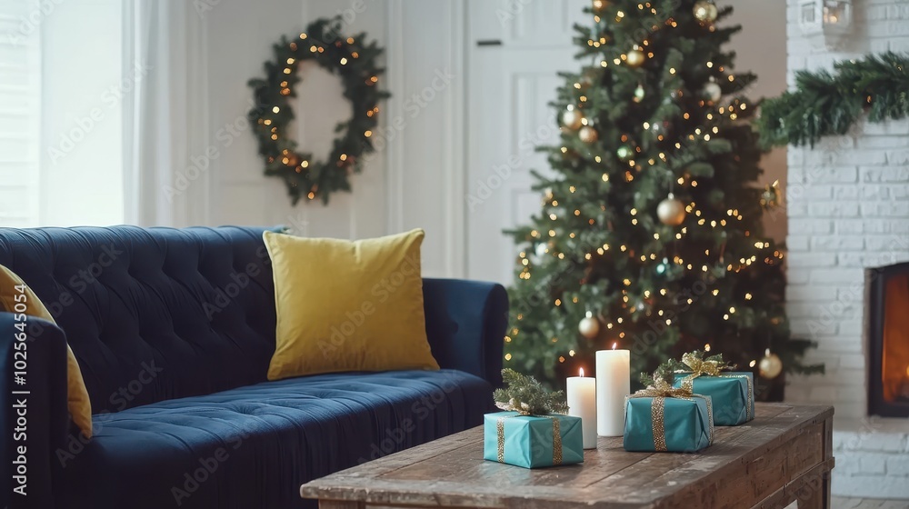 The Cozy Christmas Living Room The Cozy Christmas Living Room