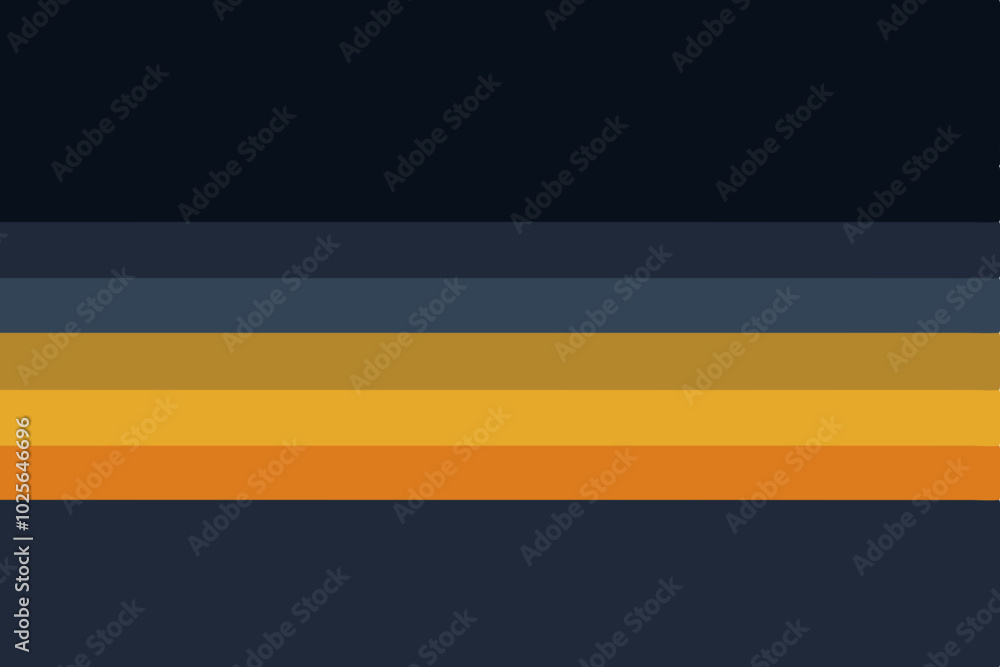 Fototapeta premium Multicolored Horizontal Stripes Gradient Background