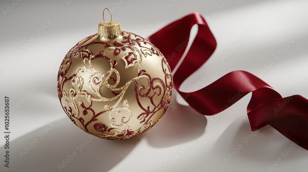 The Elegant Christmas Ornament. The Elegant Christmas Ornament.